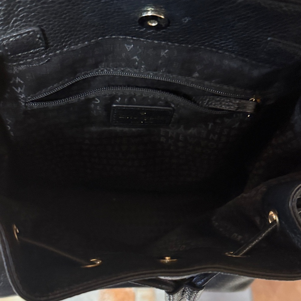 Kate Spade black Textured Backpack - Picture 4 of 4